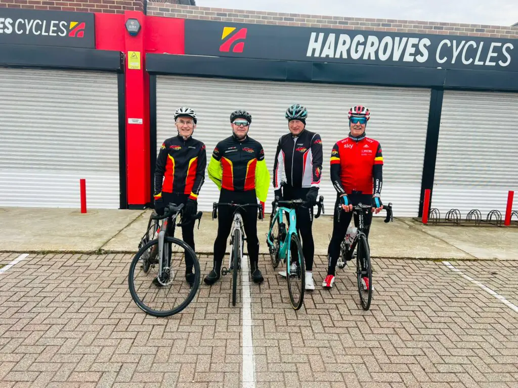 bike team ready to ride