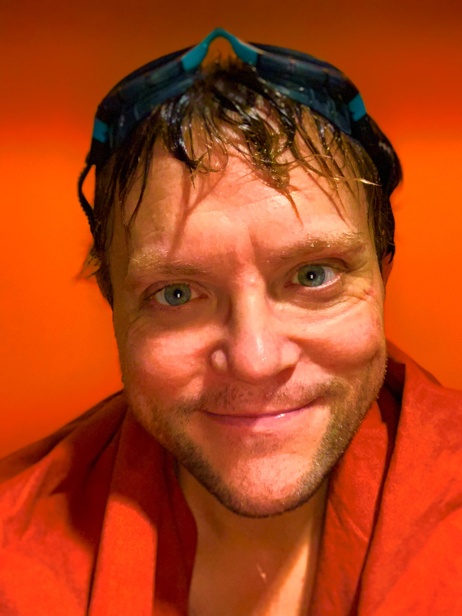 John post charity swim